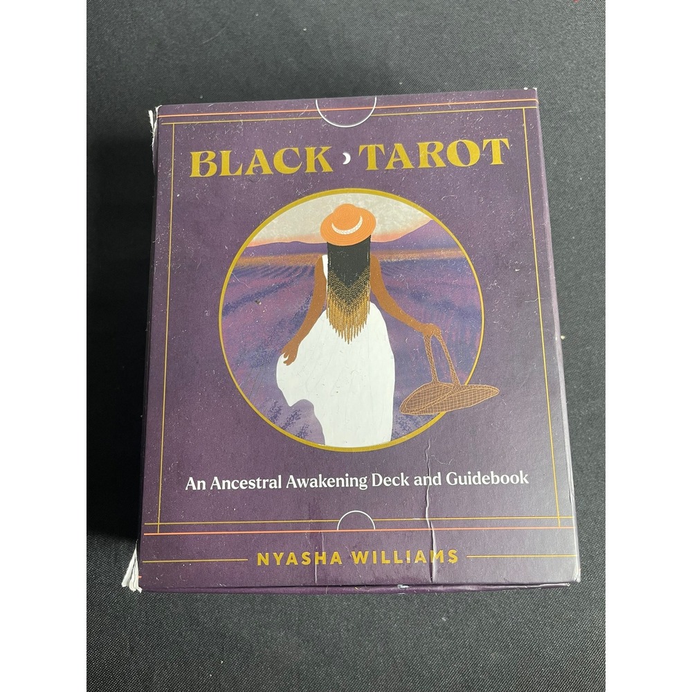 Black Tarot Ancestral Awakening Deck and Guidebook Nyasha Williams RP Studio